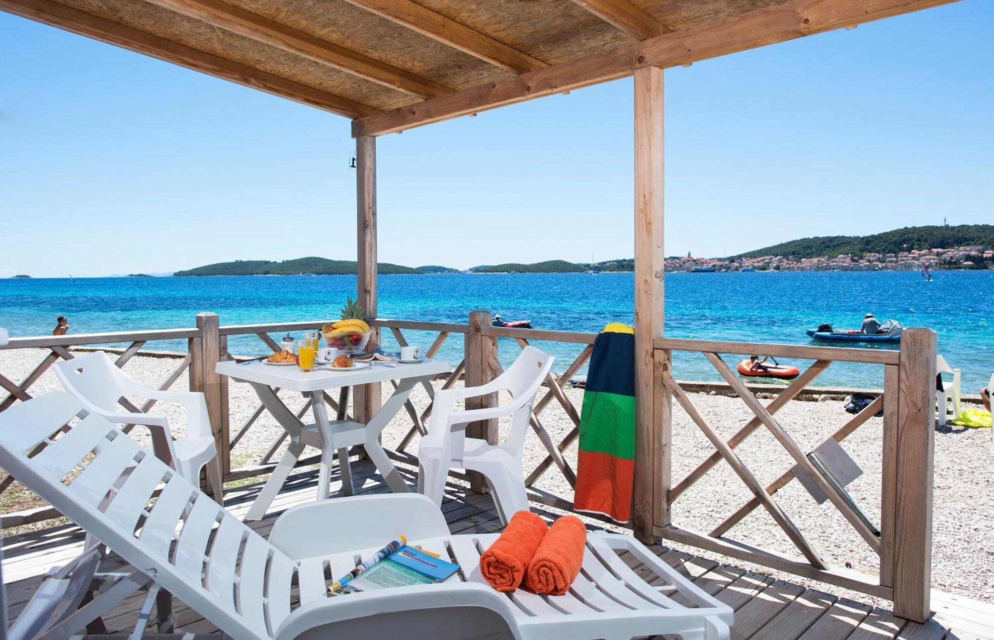 Mobile Homes Camp Perna - Adriatic Kampovi Orebic Bagian luar foto